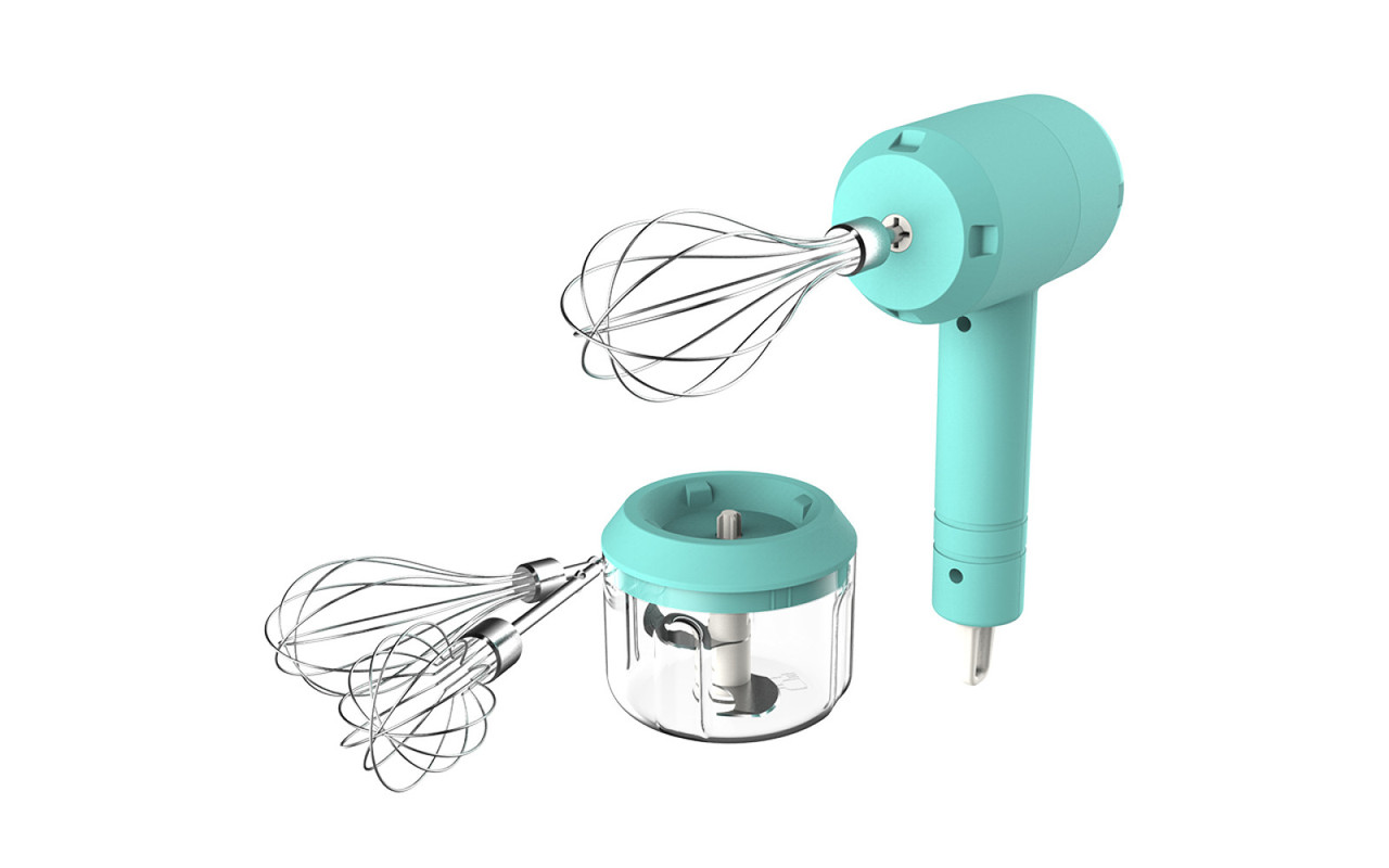 Акумуляторний USB міксер + подрібнювач продуктів ViO K03, 20W, фото 1