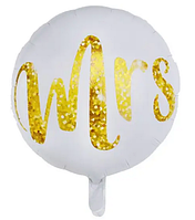 Куля фольгована кругла Mrs (Китай)