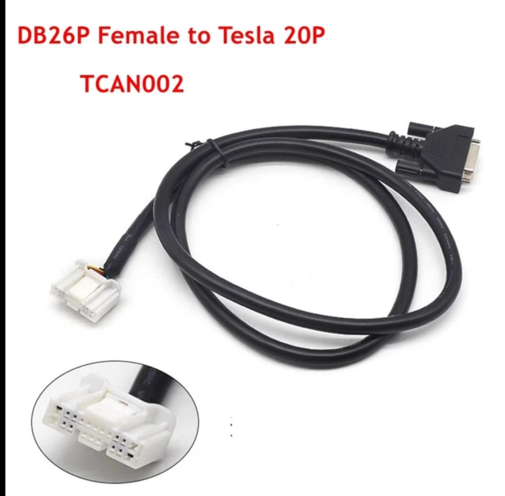 Кабель для AUTEL MS909 MS919 Ultra TCAN002 Tesla 20 pin