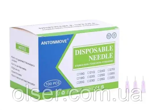Мезоголки 29Gx13mm ANTONMOVE