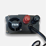 Перетворювач напруги з 12V на 220V UKC UPS-800А 800W, автомобільний інвертор з функцією зарядки аккумулятора, модифікований синус, фото 3