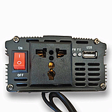 Автомобільний інвертор перетворювач UKC UPS-800А 800W з функцією зарядки аккумулятора, модифікований синус, фото 2
