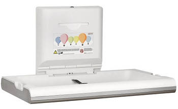 Сповивальний столик настінний відкидний горизонтальний CP0016HCS