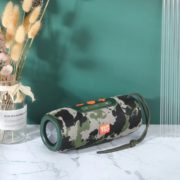 Портативна bluetooth колонка музична, Маленька колонка для вулиці Бездротова bluetooth VK-87, фото 1