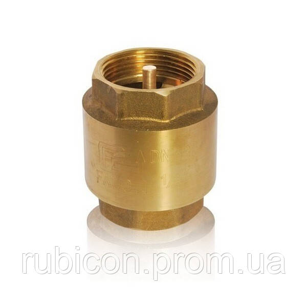 Клапан обратный муфтовый Ду 15 латунный шток "MS" (ID#2239167864), цена ...