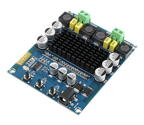 Підсилювач двоканальний TPA3116D2 з Bluetooth, 120 Вт + 120 Вт, стереопідсилювач, фото 1