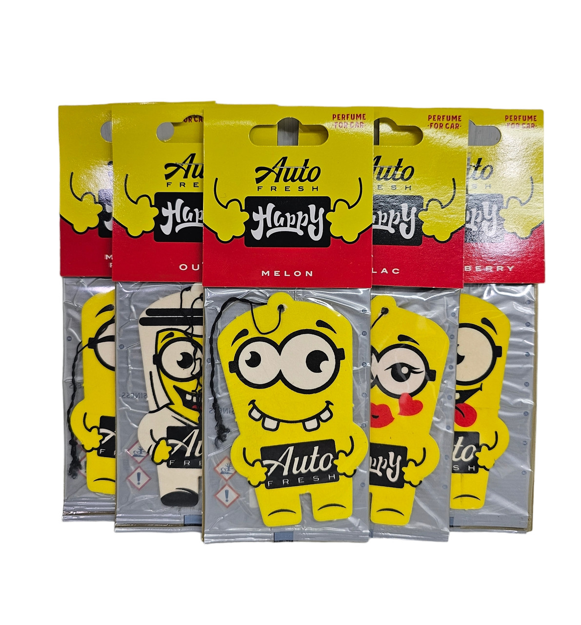 Підвісний ароматизатор для авто Auto Fresh Happy LILAC, 1 шт, фото 1