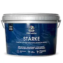 Інтер'єрна фарба для стін латексна Dufa Premium STÄRKE P101 білий глибоко-матовий 2,5 л