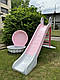 Велика Ракушка ХЛ Пісочниця / Басейн для дітей ніжно розовий, фото 4