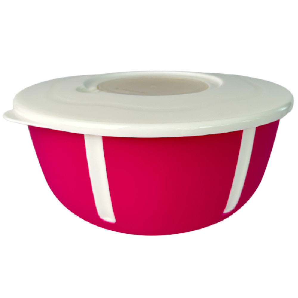 Миска для сбивания миксером 3,75л, Пластиковая ёмкость для миксера 3,5 л с крышкой, фото 4