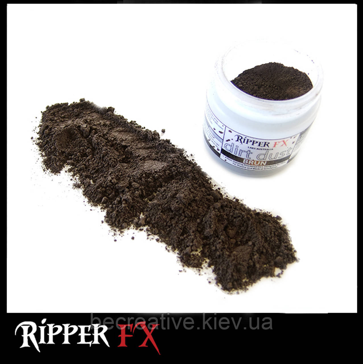 Пудра для ефекту бруду Ripper fx (відтінок Brun), 50 г