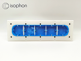 Звукоізоляційний підрозетник на 5 постів Isophon S5-Box