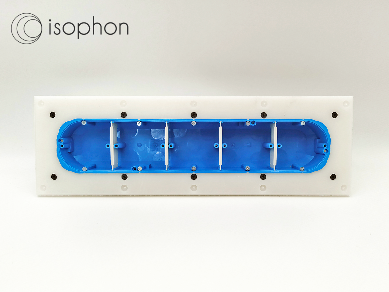 Звукоізоляційний підрозетник на 5 постів Isophon S5-Box