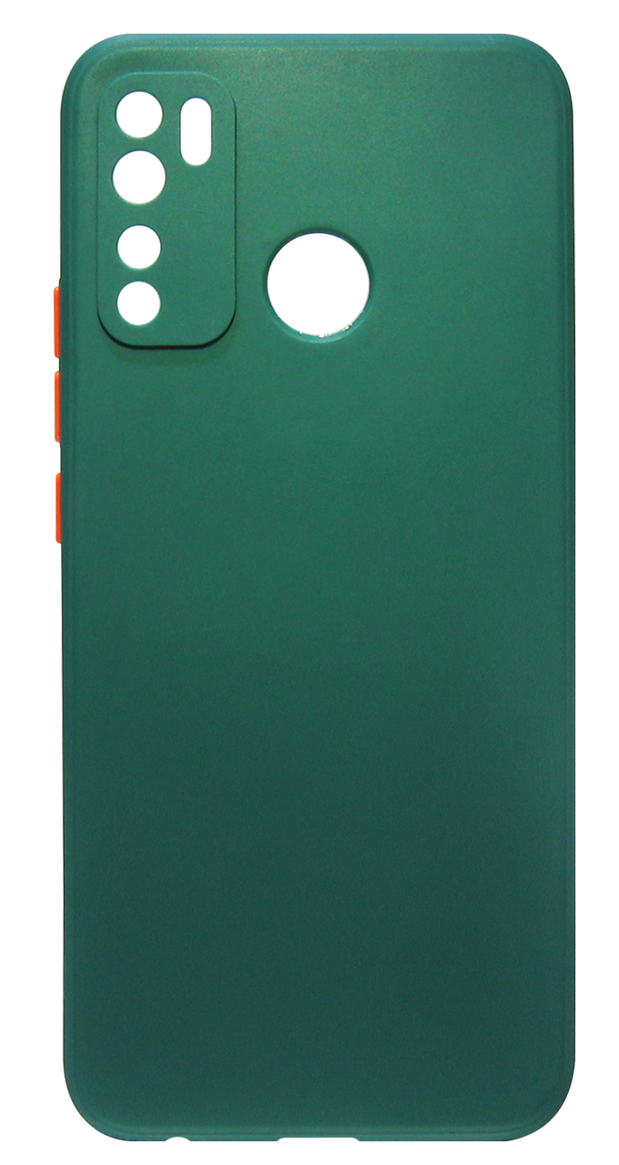 Силікон Tecno Spark 5 Pro Темно-зелений Square TPU