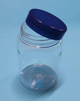 Банка пластикова ПЕТ з кришкою DS 400 мл