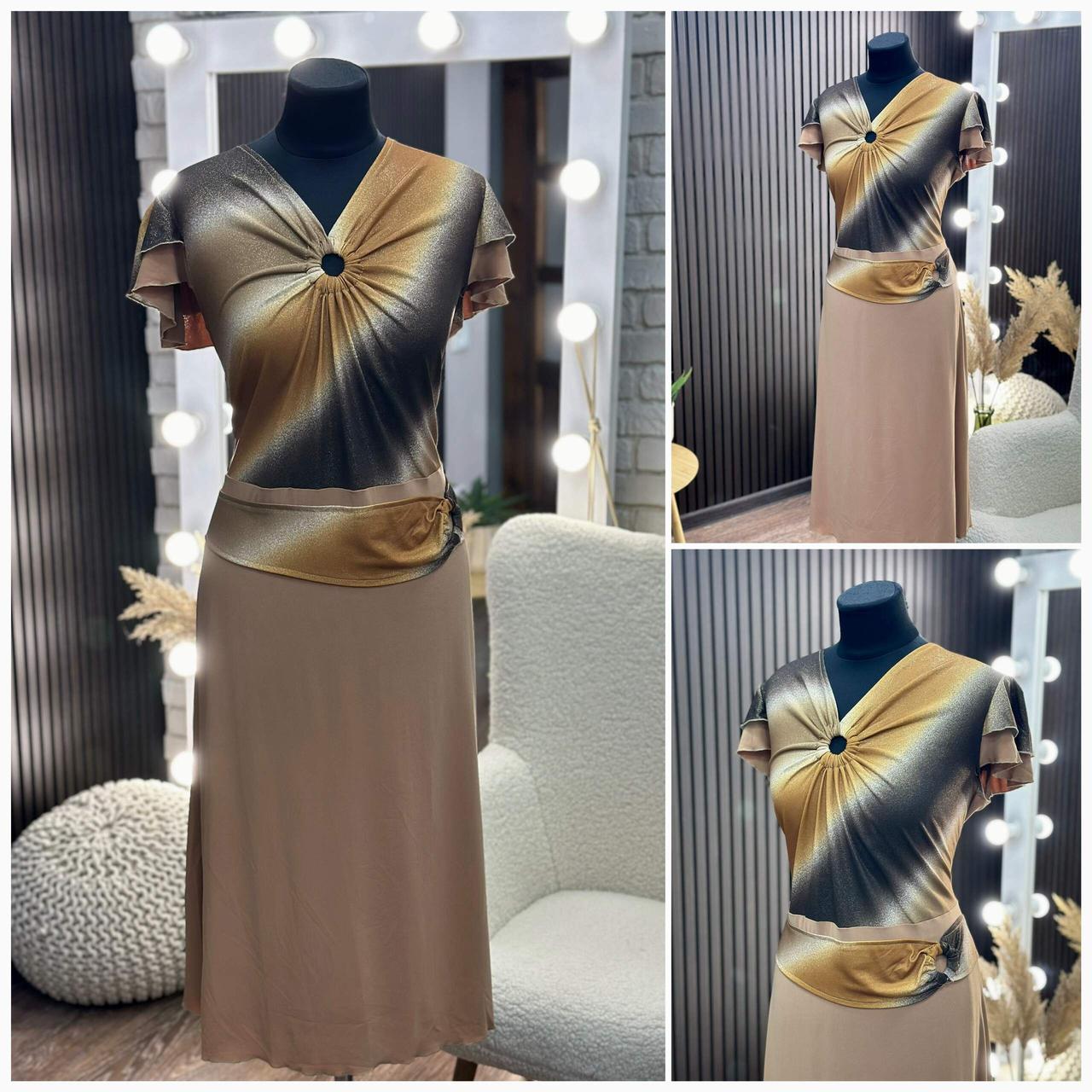 Стильна жіноча сукня, тканина "Трикотаж Масло" 52, 56, 58, 62 розмір 52