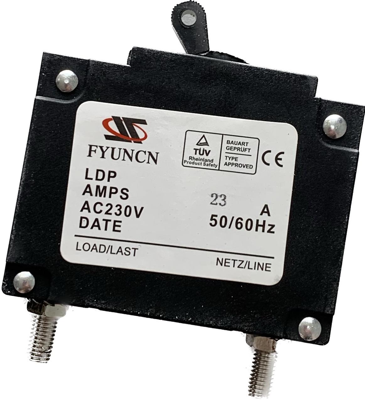 Вимикач бензогенератора 5.5-10кВт 23А