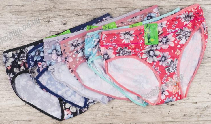 Труси жіночі бамбук розмір 50-52 Мікс (від 10 шт.)