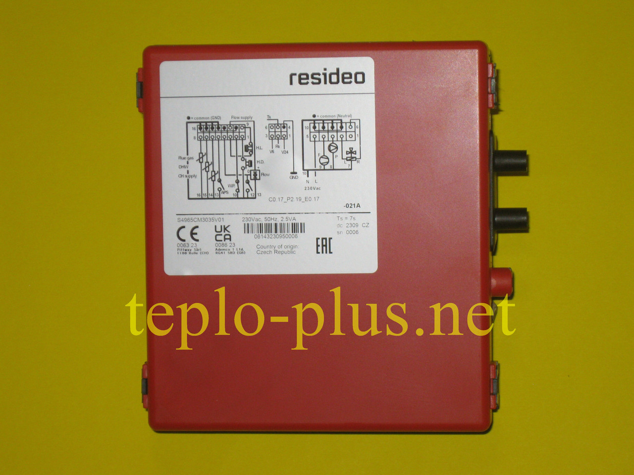 Плата блок розпалювання Resideo S4965CM3035V01 7006901521 (monothermic) E. C. A. Proteus, Colora, Confeo, Fortius
