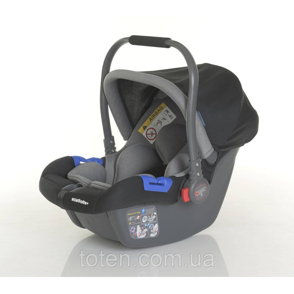 Автокрісла (бебікокон) ME 1043 NEWBORN+ Чорний-червоний          топ, фото 1