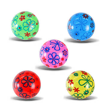 М'яч гумовий 9" 60г,5 кольор. №RB24151(300)(500) КІ