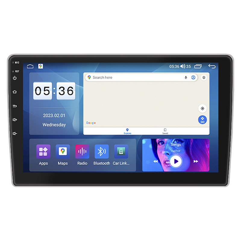 Штатна магнітола Lesko для Hyundai Grand Starex I 2007-2015 екран 9" 4/64Gb CarPlay 4G Wi-Fi GPS Prime 3 шт., фото 1