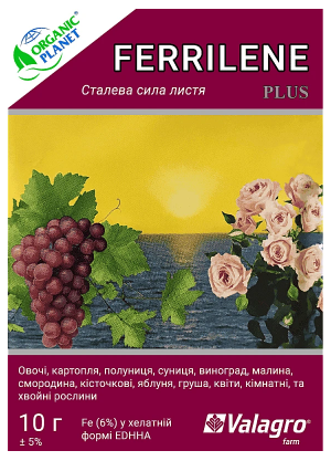Ferrilene Trium (Феррілен Тріум), 4,8 orto-orto Хелат заліза, 10 г, Valagro, фото 1