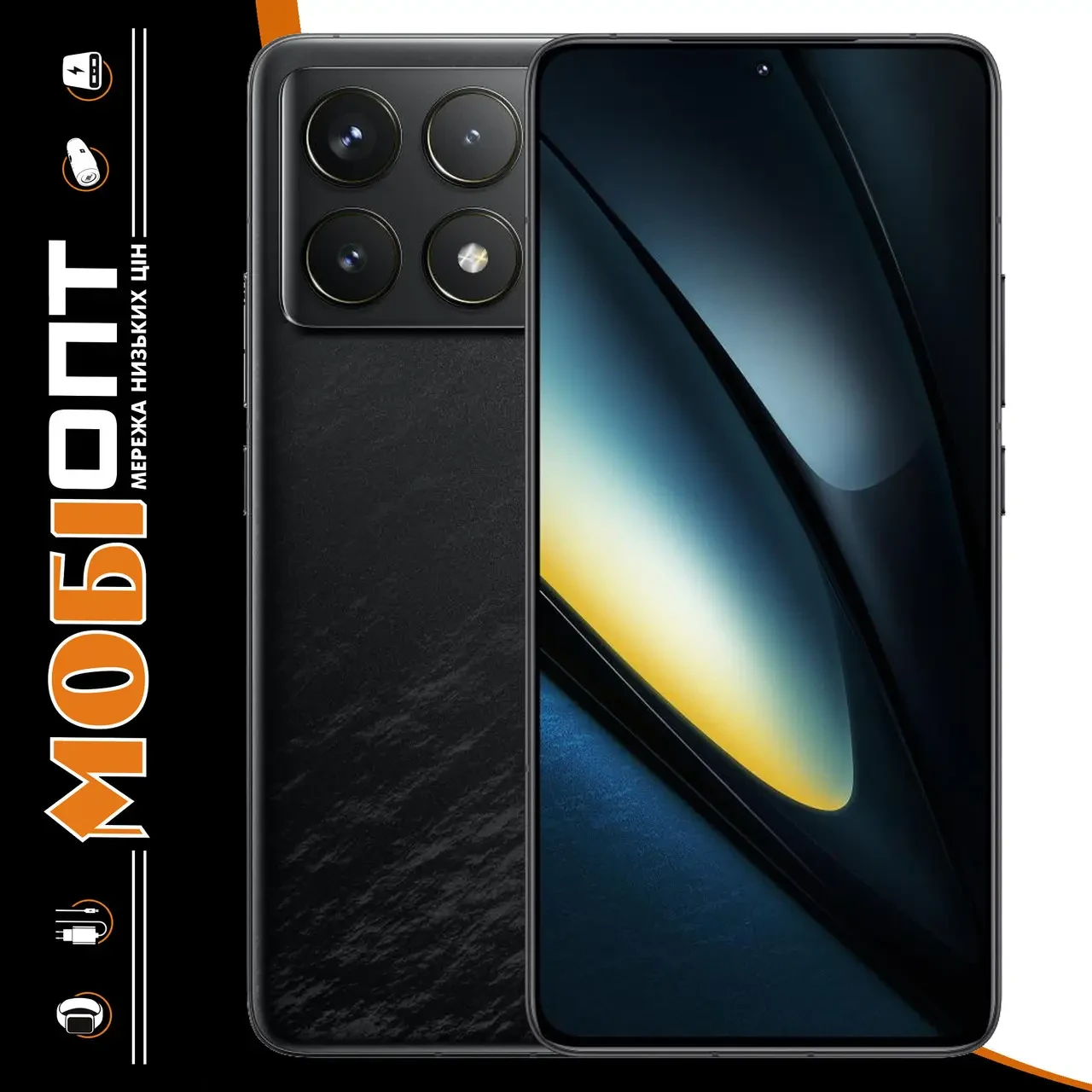 Смартфон Xiaomi POCO F6 Pro 12/512Gb Black Global version