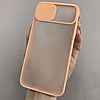 Чохол Apple iPhone 11 Pro Max матовий зі шторкою для камери чохол на айфон 11 про макс персиковий cur, фото 6