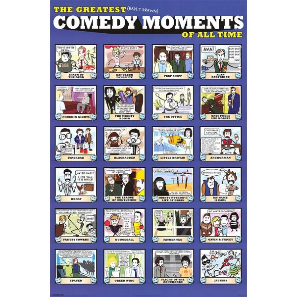 Постер Comedy Moments-Badly drawn, фото 1