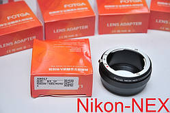 АДАПТЕР Nikon — NEX адаптер FOTGA з об'єктива Нікон D Ai Ais F на камеру Sony E mount