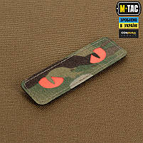 M-Tac нашивка Cat Eyes Laser Cut Multicam/Red/GID, фото 4