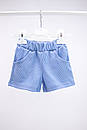 Шорти короткі для дівчинки з карманами мікро-рубчик, фото 5