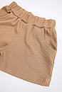 Шорти короткі для дівчинки з карманами мікро-рубчик, фото 9
