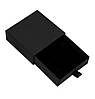 Подарункова коробка для прикрас крафт Black чорна — 8 × 8 см AUSHAL JEWELRY
