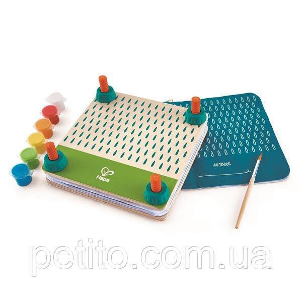 Прес для квітів Hape Nature Fun Гербарій з фарбами (E5574)