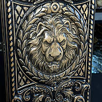 Нарди дерев'яні подарункові Цар звірів 60×28 довгі нарди короткі нарди, фото 3