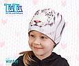 Шапка зимова 3D для дівчаток TuTu 24 арт. 3-003116, фото 2
