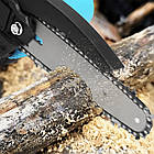 Акумуляторна пила + 2 акумулятори 48В в кейсі / Пила для саду / Ланцюгова міні пила, фото 7