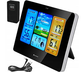 Метеостанція бездротова IZOXIS 22452 з зовнішнім датчиком на 60 м