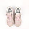 Жіночі кросівки New Balance 574 (Пудра з рожевим) Взуття Нью Беланс 574 замша сітка демісезон, фото 5