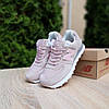 Жіночі кросівки New Balance 574 (Пудра з рожевим) Взуття Нью Беланс 574 замша сітка демісезон, фото 10