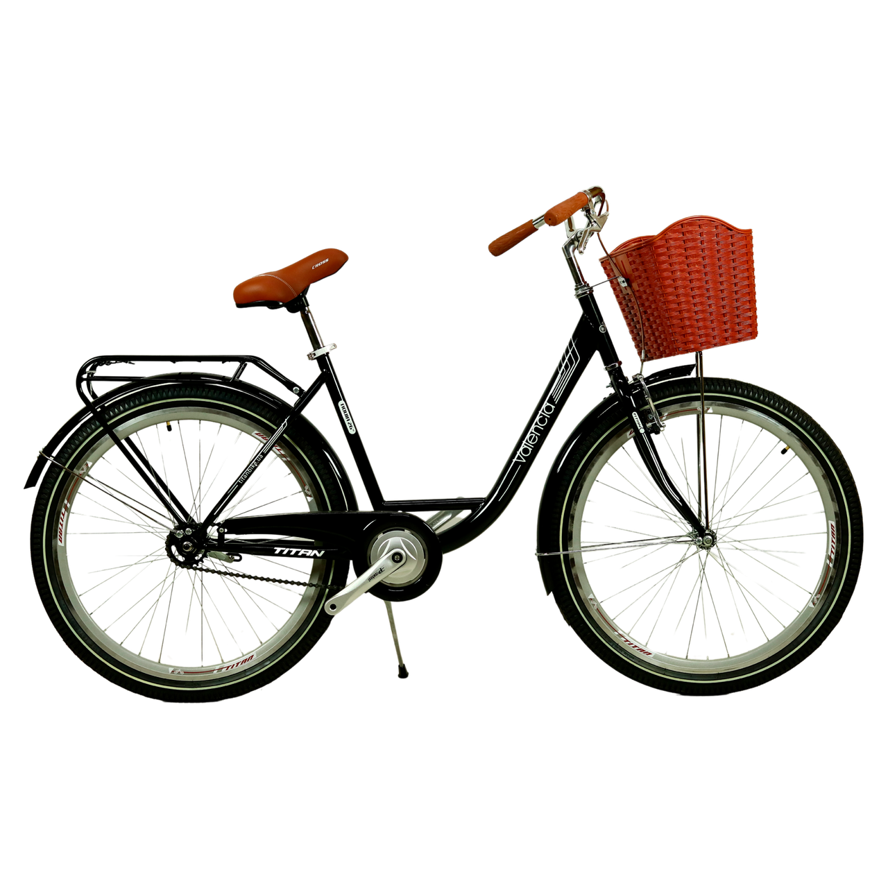 Велосипед Titan 26" Valencia 2021 Рама 18" чорний