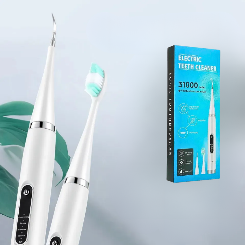 Електрична зубна щітка для відбілювання зубів Electric Teeth Cleaner Ультразвуковий скалер видалення каміння, фото 1
