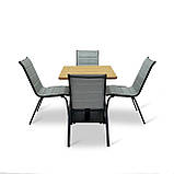 Набір для дачі стіл та стільці "Октавія Light +" 80 від Mix-Line, фото 2