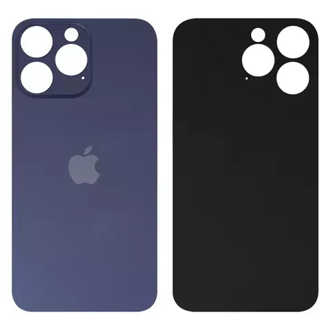 Задня панель корпуса для iPhone 14 Pro, Фіолетова, потрібно зняти скло камери, small hole, фото 1