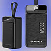 Повербанк Power bank Awei 40 000 mAh зі швидким заряджанням з ремінцем, 22.5 W (PI4I) 207654, фото 3