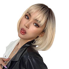 Перука Ombre Blond каре, термоволокно DC 176-1, фото 3