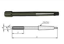 Розгортки машинні з конічним хвостовиком