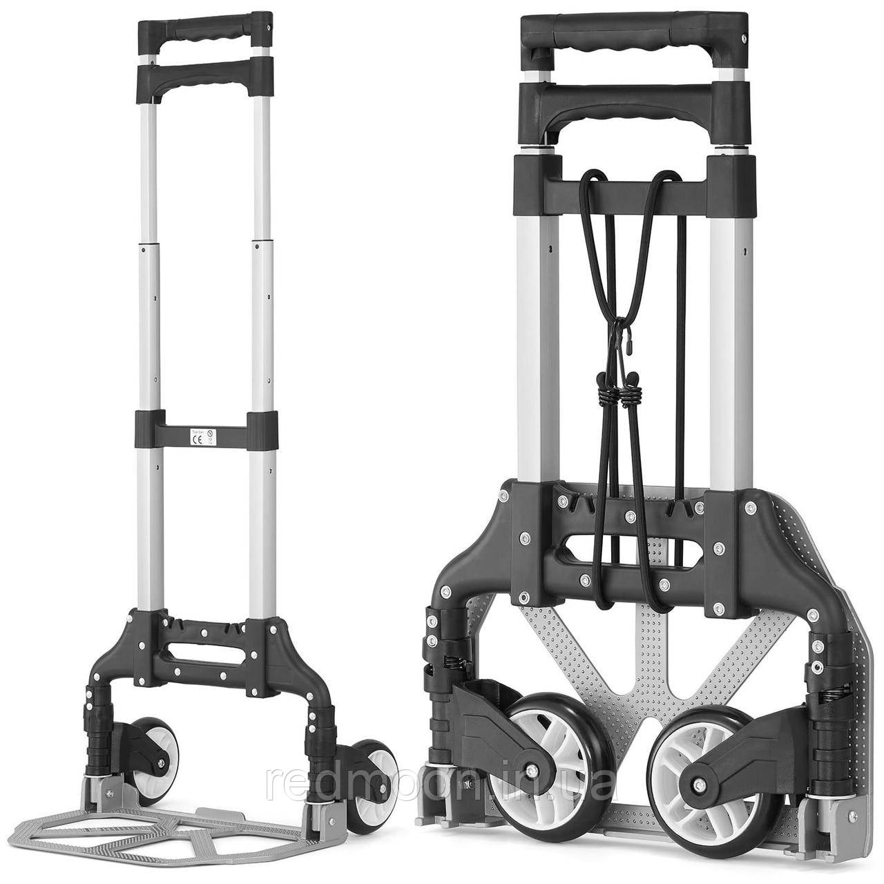 Візок господарський на коліщатках до 80кг, Folding Hand Truck / Візок для продуктів складаний